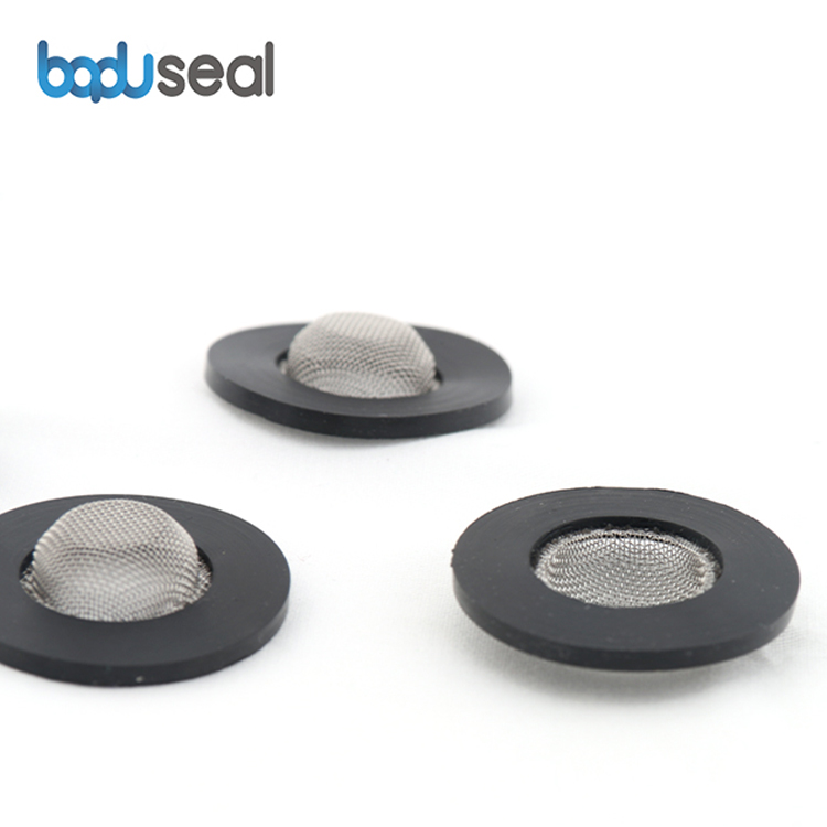 廠家直供進(jìn)水過濾網(wǎng)墊片清洗機(jī)橡膠密封過濾墊片